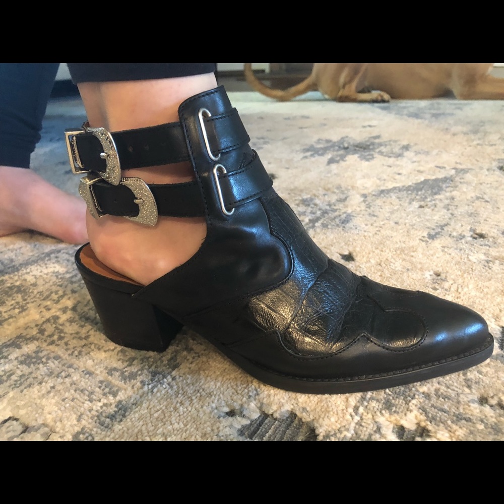 TOPSHOP open back booties